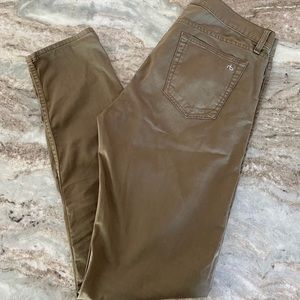rag & bone fit 2 slim chino - army color